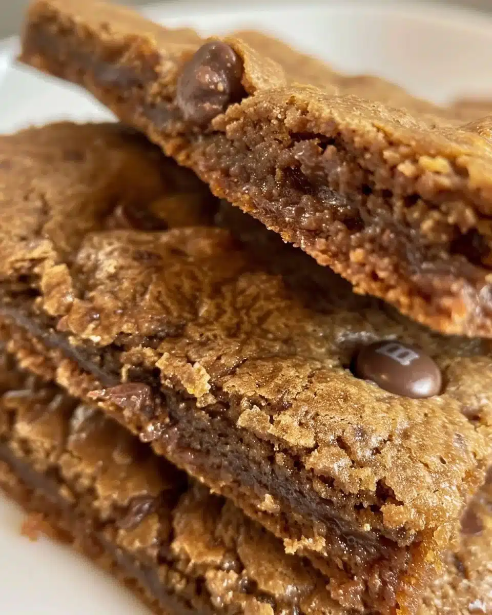 Delicious buttery soft and chewy M&M cookies on a baking sheet