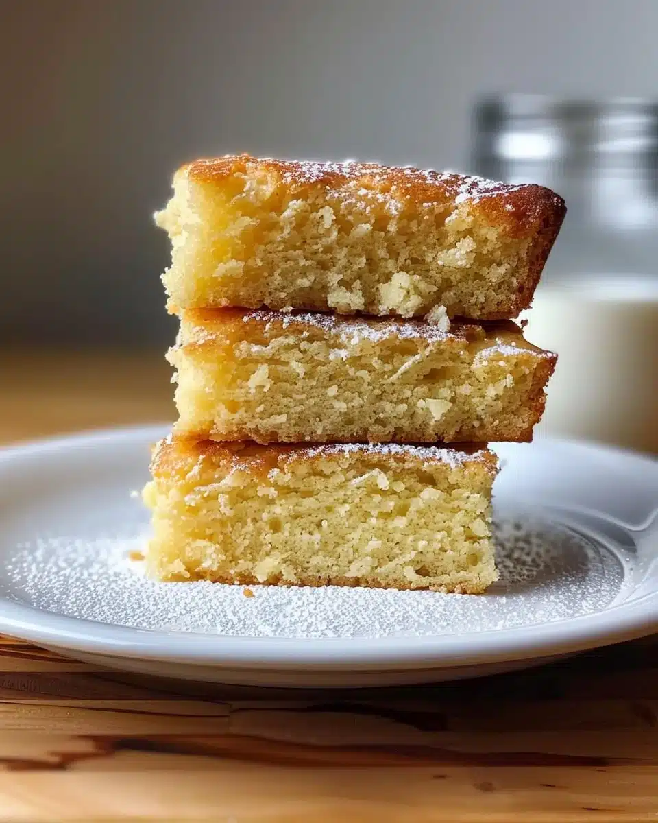 Classic vanilla pound cake on a decorative cake stand
