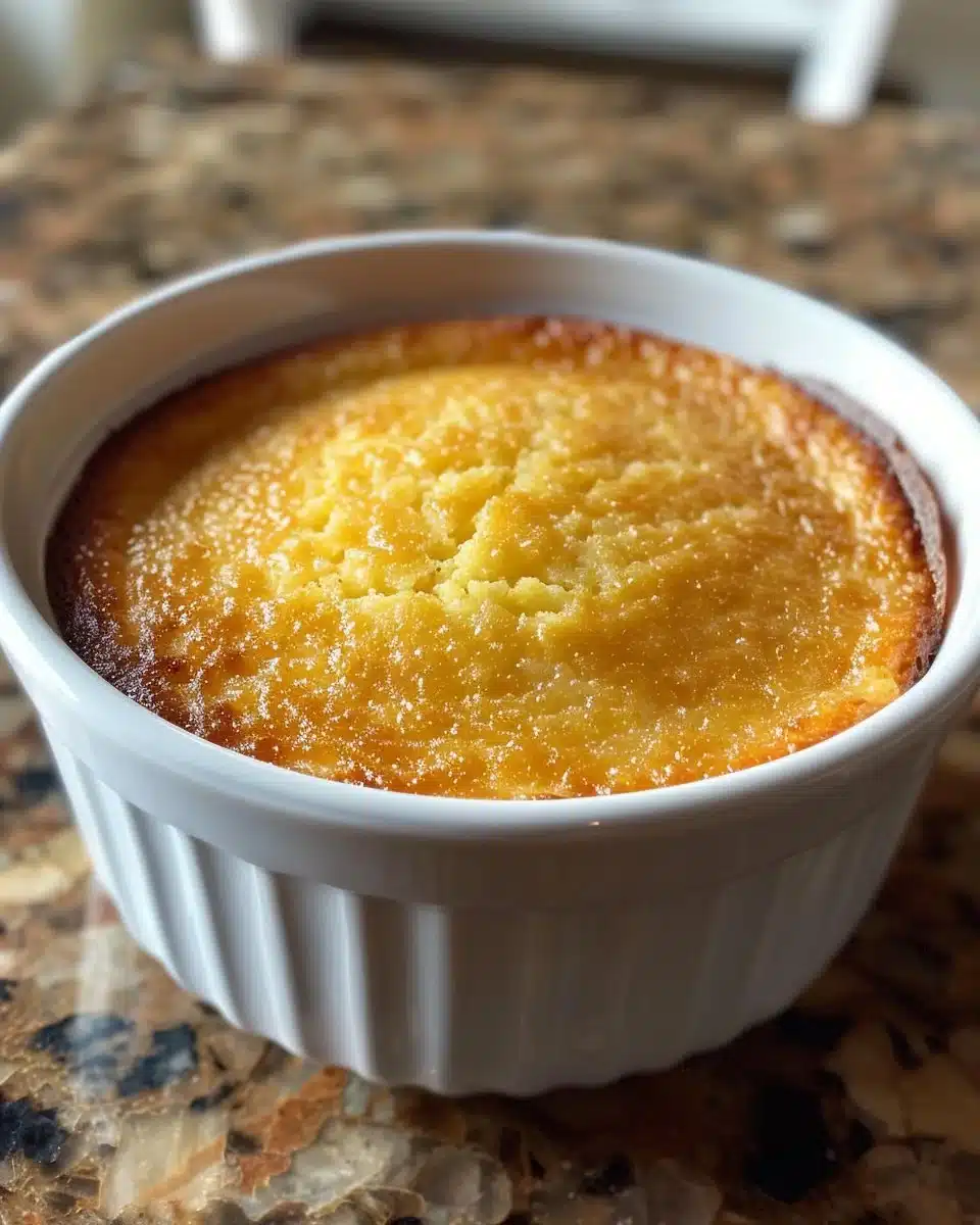 Golden brown cornbread fresh out of the oven, perfect for any meal.