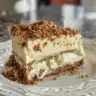 Delicious Crème Brûlée Cheesecake with a caramelized sugar top and creamy filling.