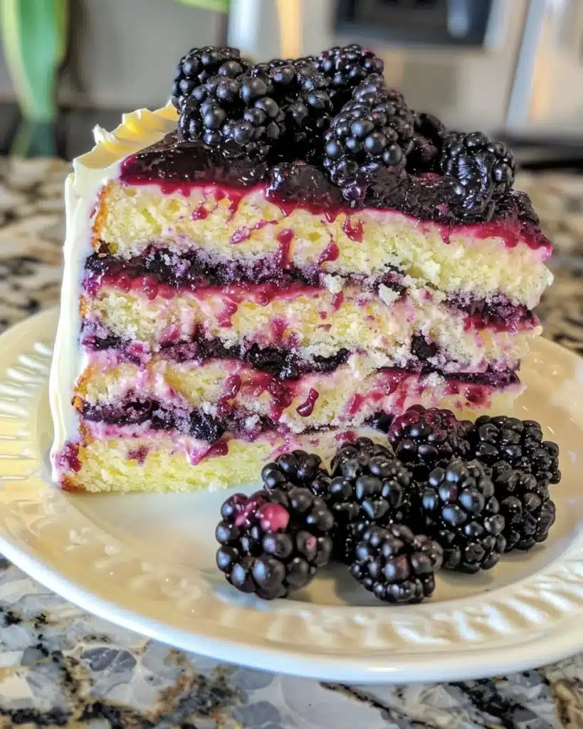 Delicious easy blackberry cobbler fresh from the oven