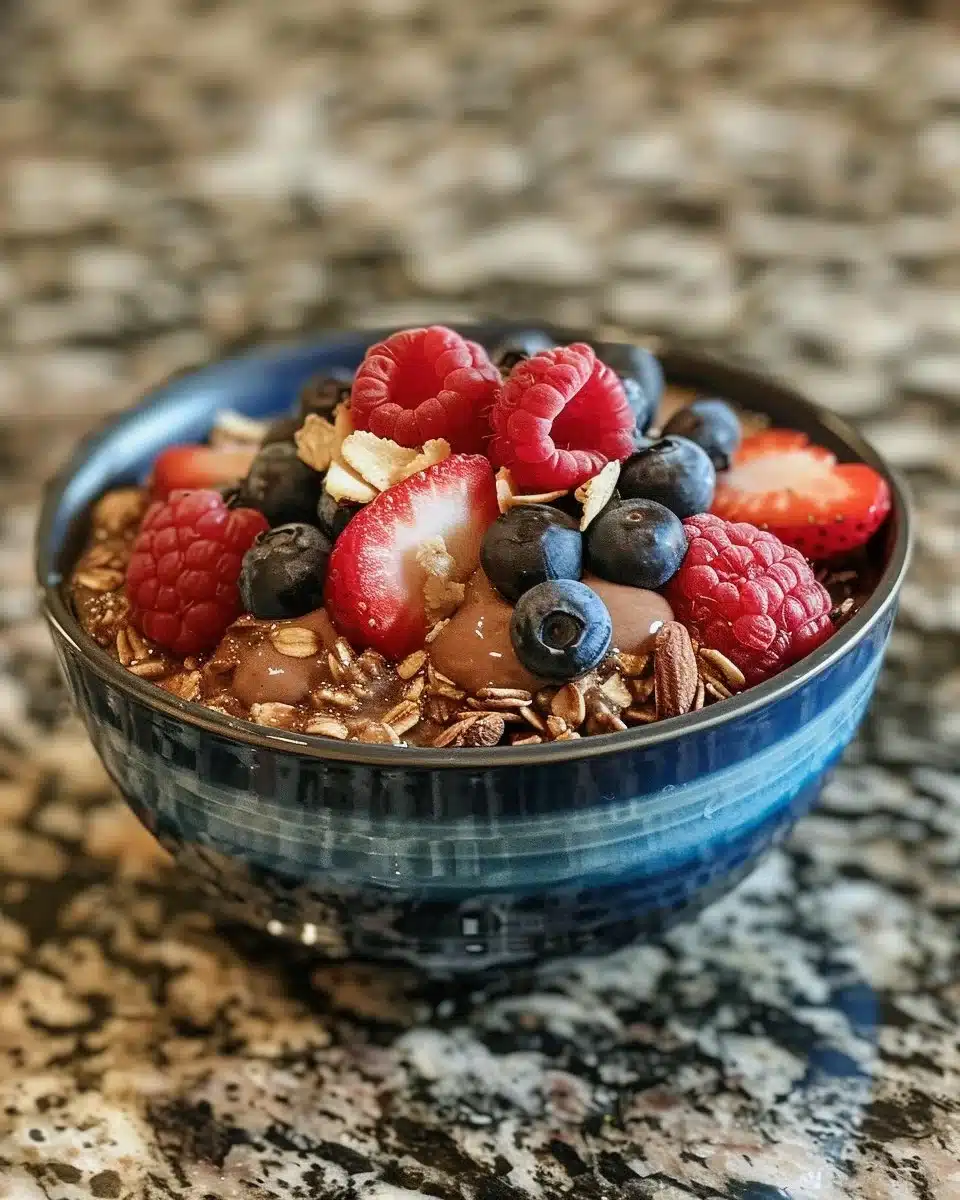 Healthy mixed berry streusel bars with a crumbly topping