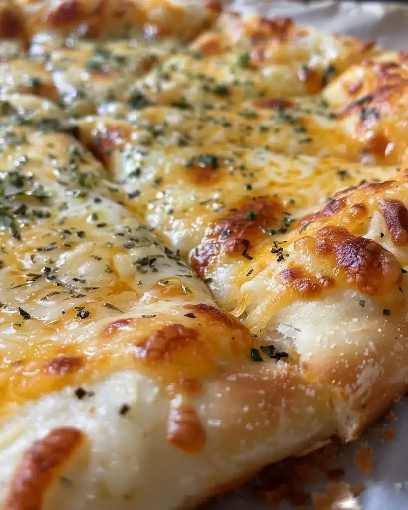 Homemade cheddar cheese crackers on a wooden board