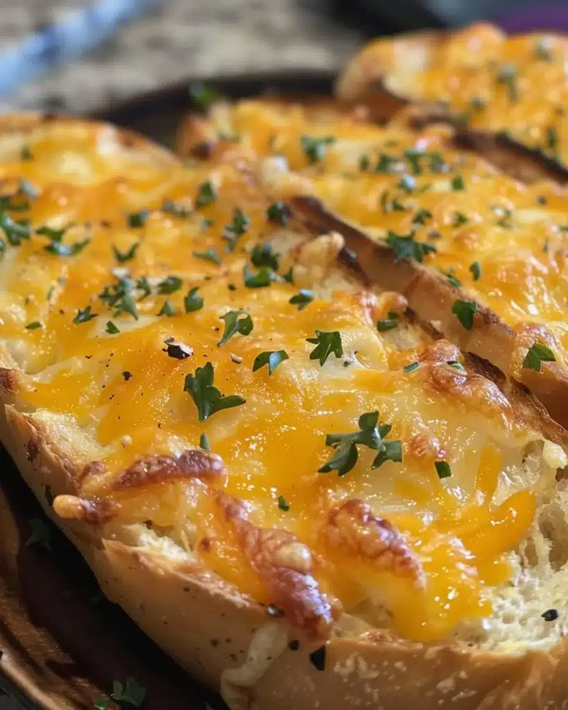 Homemade cheddar cheese crackers served on a wooden board.