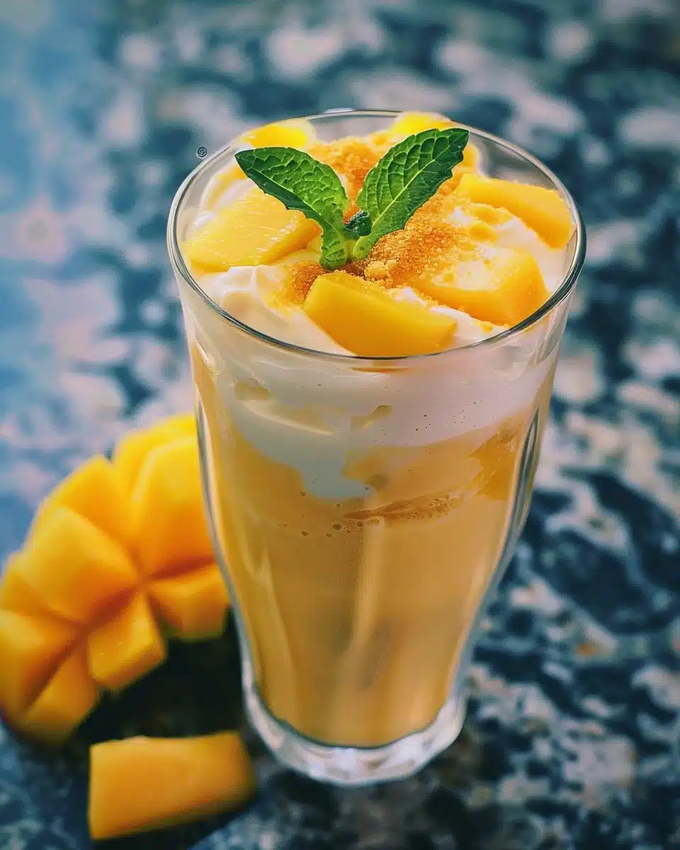 Bowl of homemade peach ice cream topped with fresh peach slices.