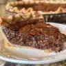 Delicious rich tasting pie with a golden crust and colorful filling