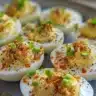 Delicious simple egg salad with celery in a bowl