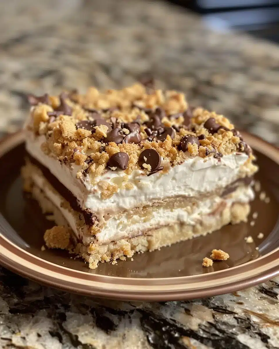 Delicious S'mores Cookie Bars with chocolate and marshmallows
