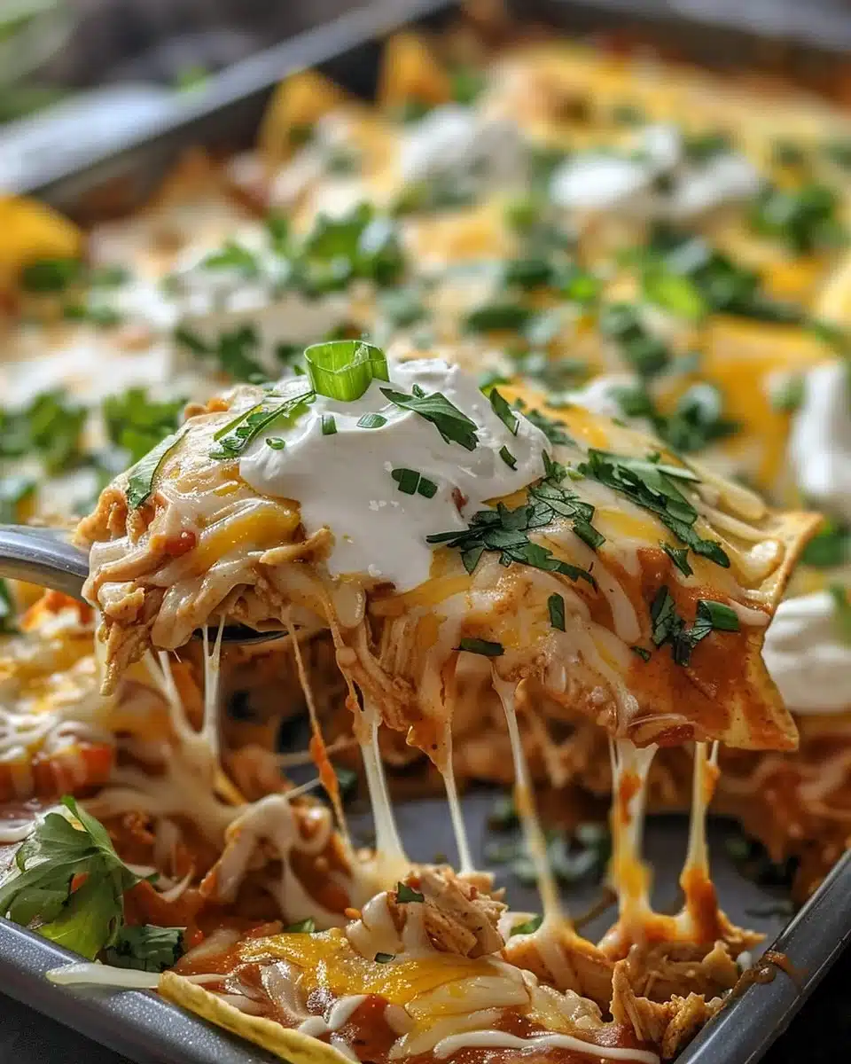 Plate of Sonora Chicken garnished with fresh herbs and spices