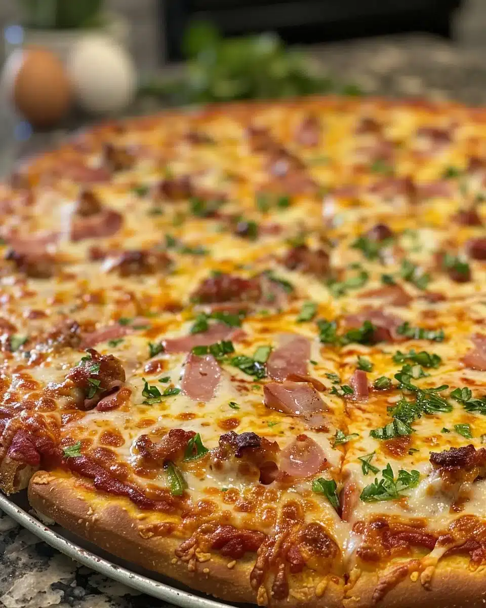 Delicious homemade Stromboli filled with cheese and pepperoni