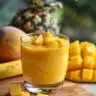 Delicious tropical smoothie made with fresh fruits and vibrant flavors.