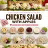 Chicken and Apple Salad with fresh ingredients and vibrant colors