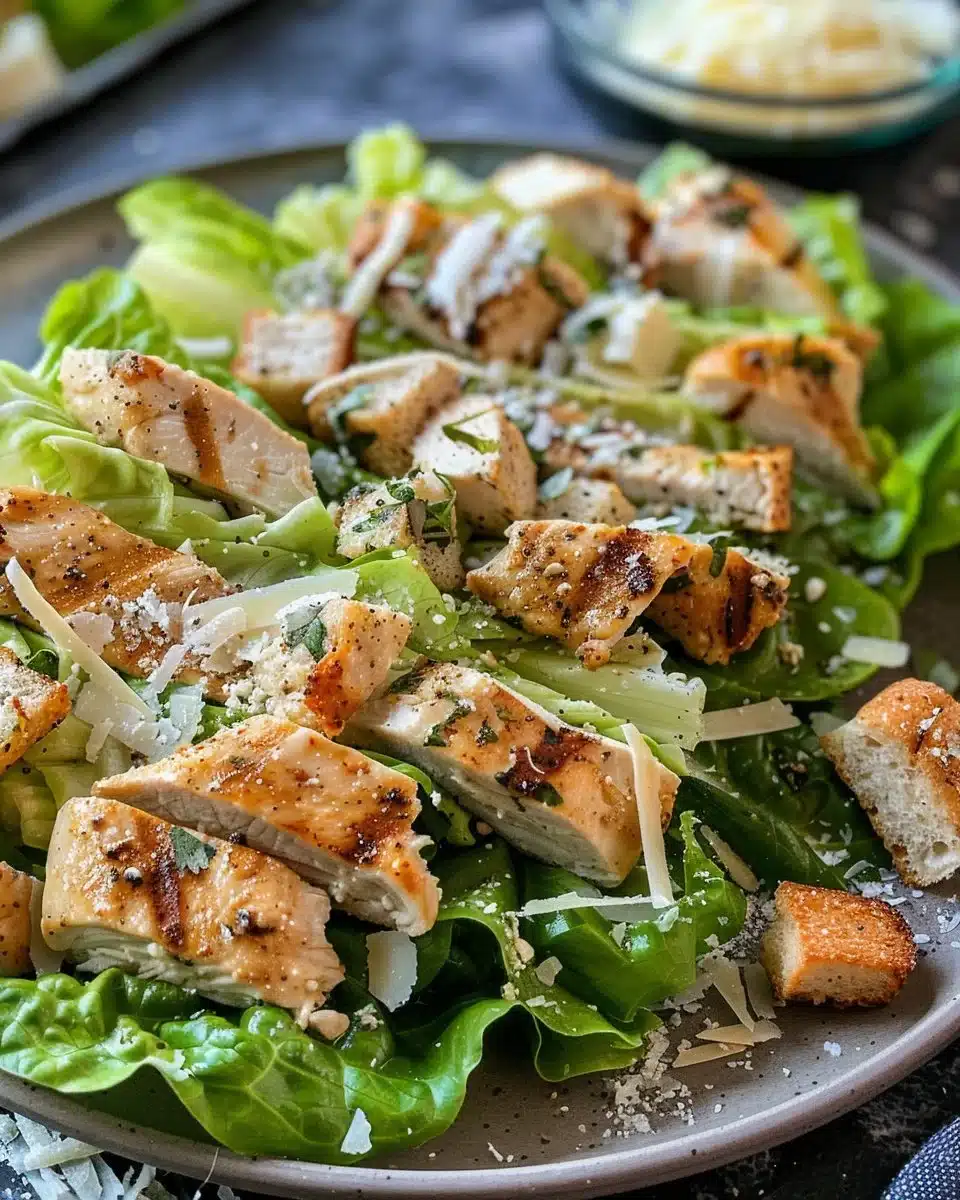 Delicious Chicken Caesar Salad Wraps with fresh lettuce, grilled chicken, and Caesar dressing.