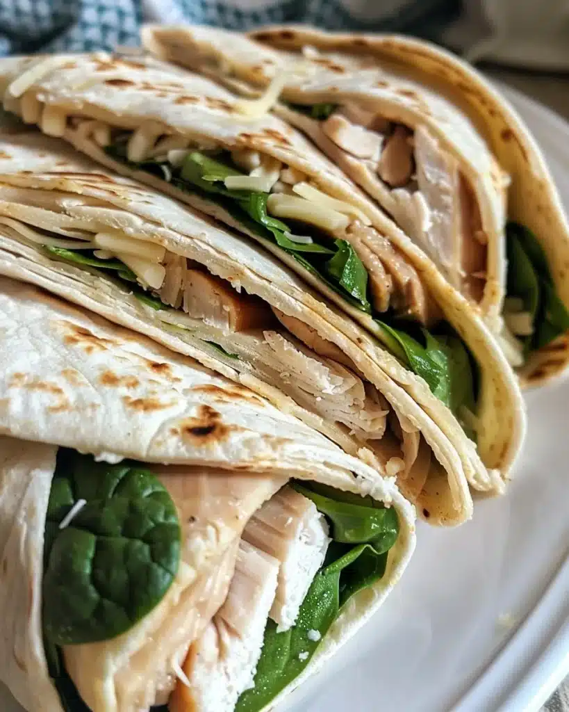 Cream cheese turkey pinwheels rolled with vegetables for a tasty snack