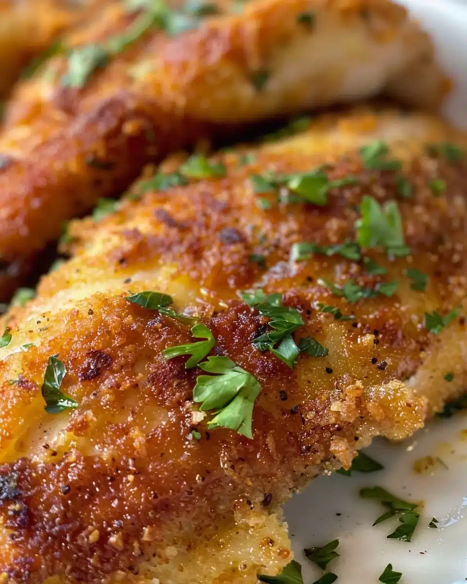 Creamy Cajun Chicken Skillet with vibrant seasonings and creamy sauce