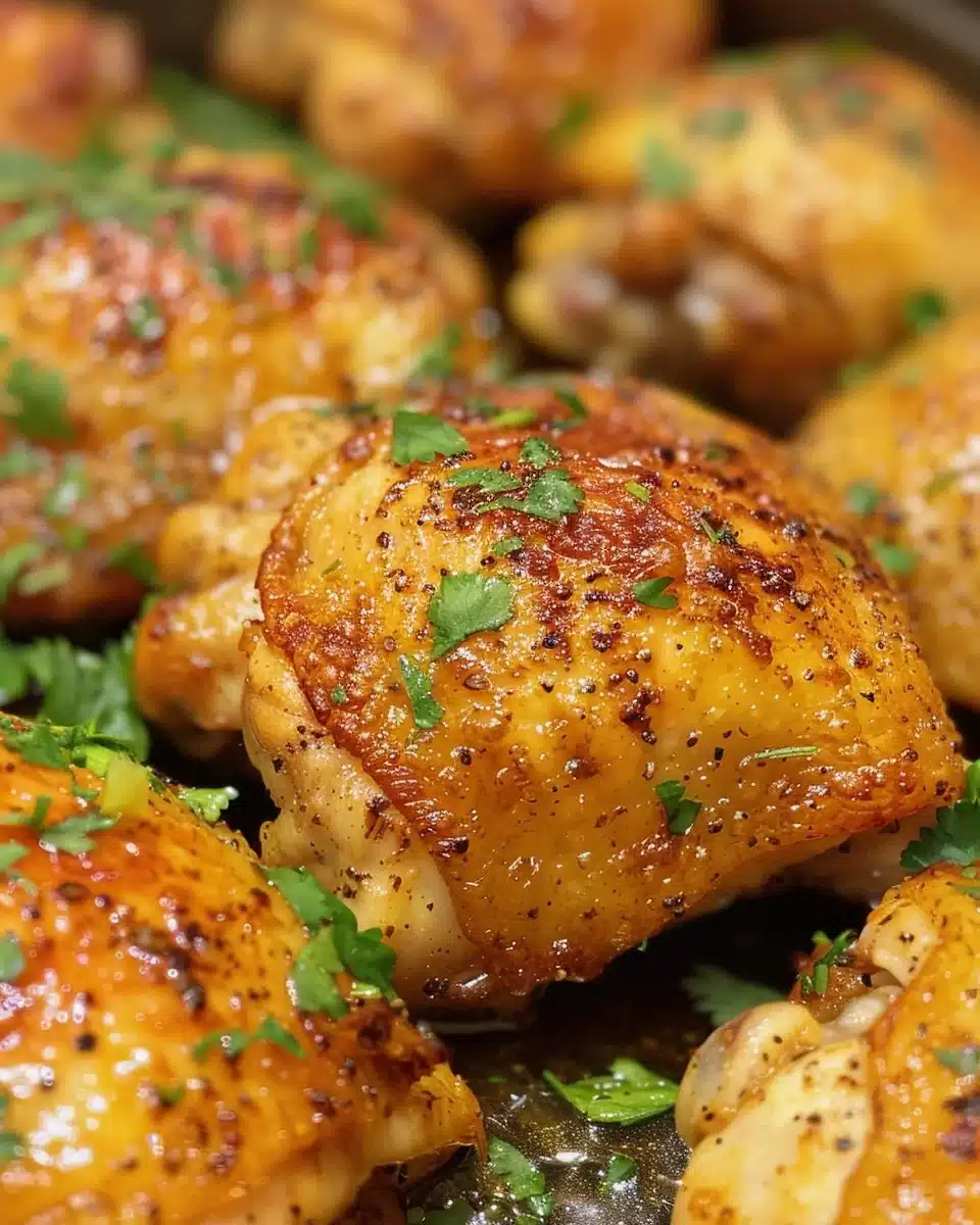 Crispy gluten-free fried chicken on a plate with herbs