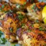 Savory Middle Eastern chicken wrap filled with fresh ingredients and spices.