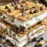 Delicious homemade S'mores Bites with chocolate and marshmallows