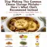Expert tips for proper cheese storage recommended by chefs