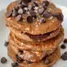 Delicious no-bake cookie dough bark displayed on a plate