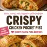 Golden crispy chicken pocket pies filled with savory chicken and vegetables