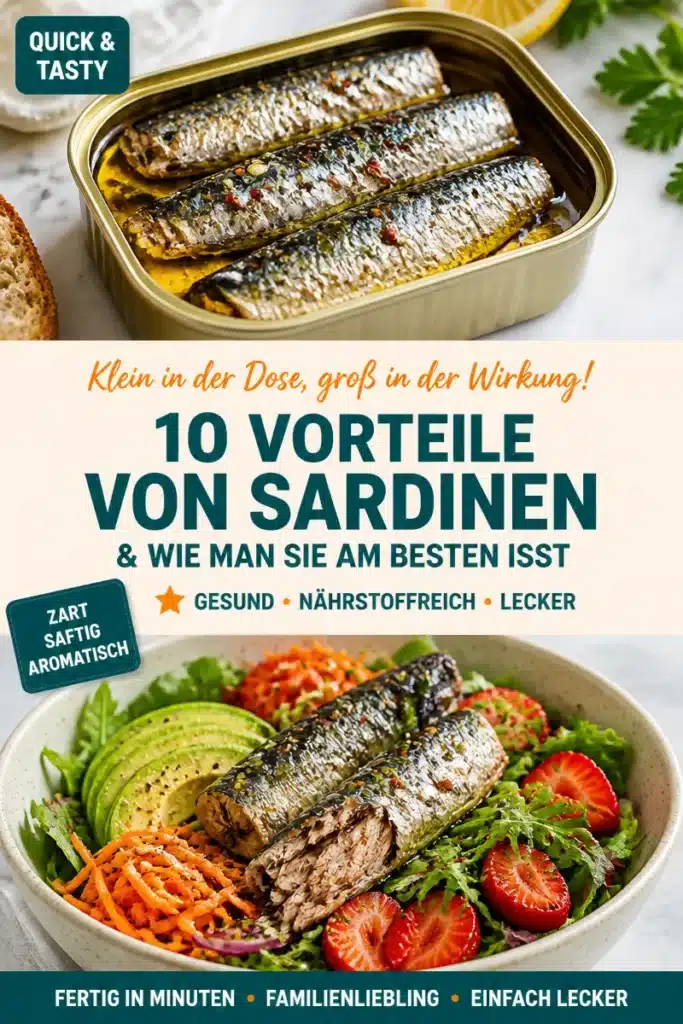 Ernährungsphysiologische Vorteile von Sardinen: Rezepte und Zubereitungstipps