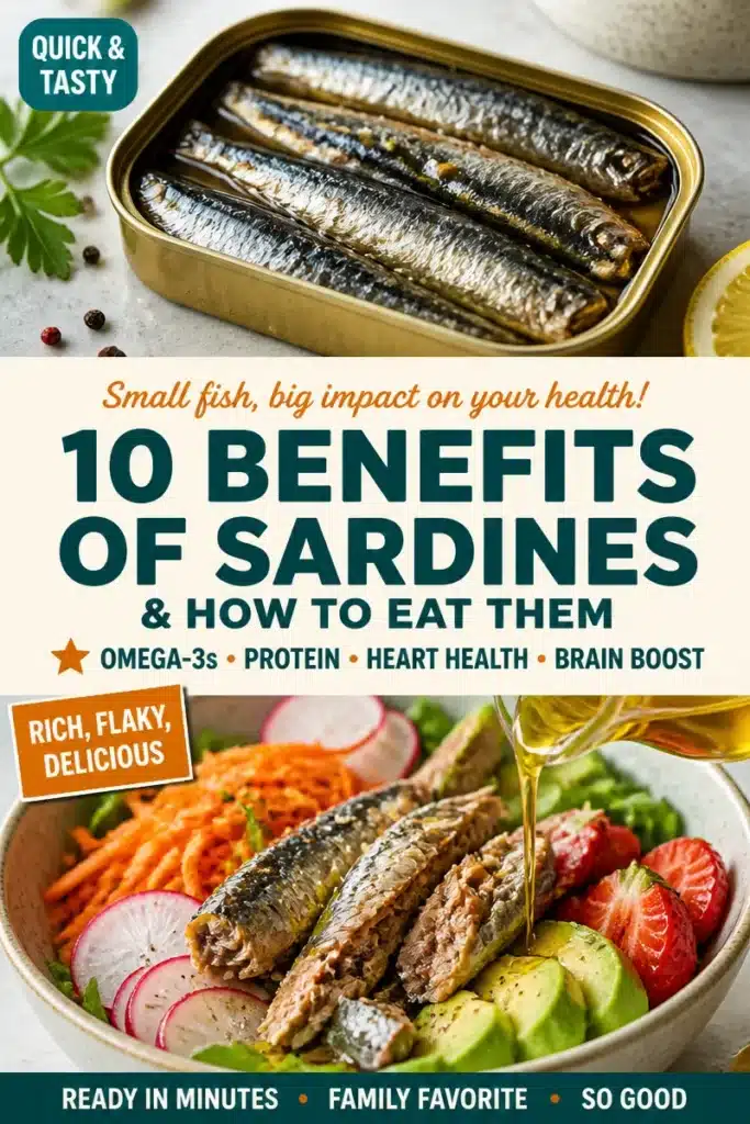 A plate of delicious sardines with herbs and lemon, showcasing healthy recipes.