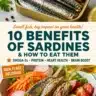 A plate of delicious sardines with herbs and lemon, showcasing healthy recipes.