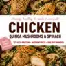 One-Pot Chicken and Quinoa Skillet with fresh vegetables.
