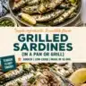 Deliciously grilled sardines on a platter, showcasing smoky flavor and a healthy dish.