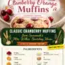 Classic cranberry muffins from Mrs. Wilkes' Boarding House in Savannah