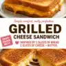 Classic grilled cheese sandwich with golden crust and melted cheese