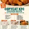 Plate of Colonel-style crispy fried chicken with golden crust and juicy meat