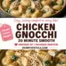 Creamy Chicken Gnocchi Skillet served in a pan with fresh herbs and ingredients