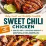 Delicious sweet chili chicken with a flavorful marinade